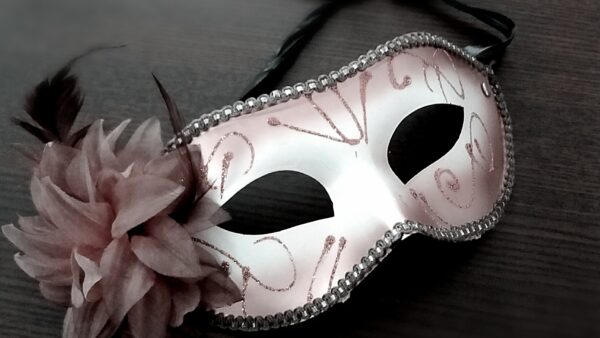 Photo of a ballroom mask.